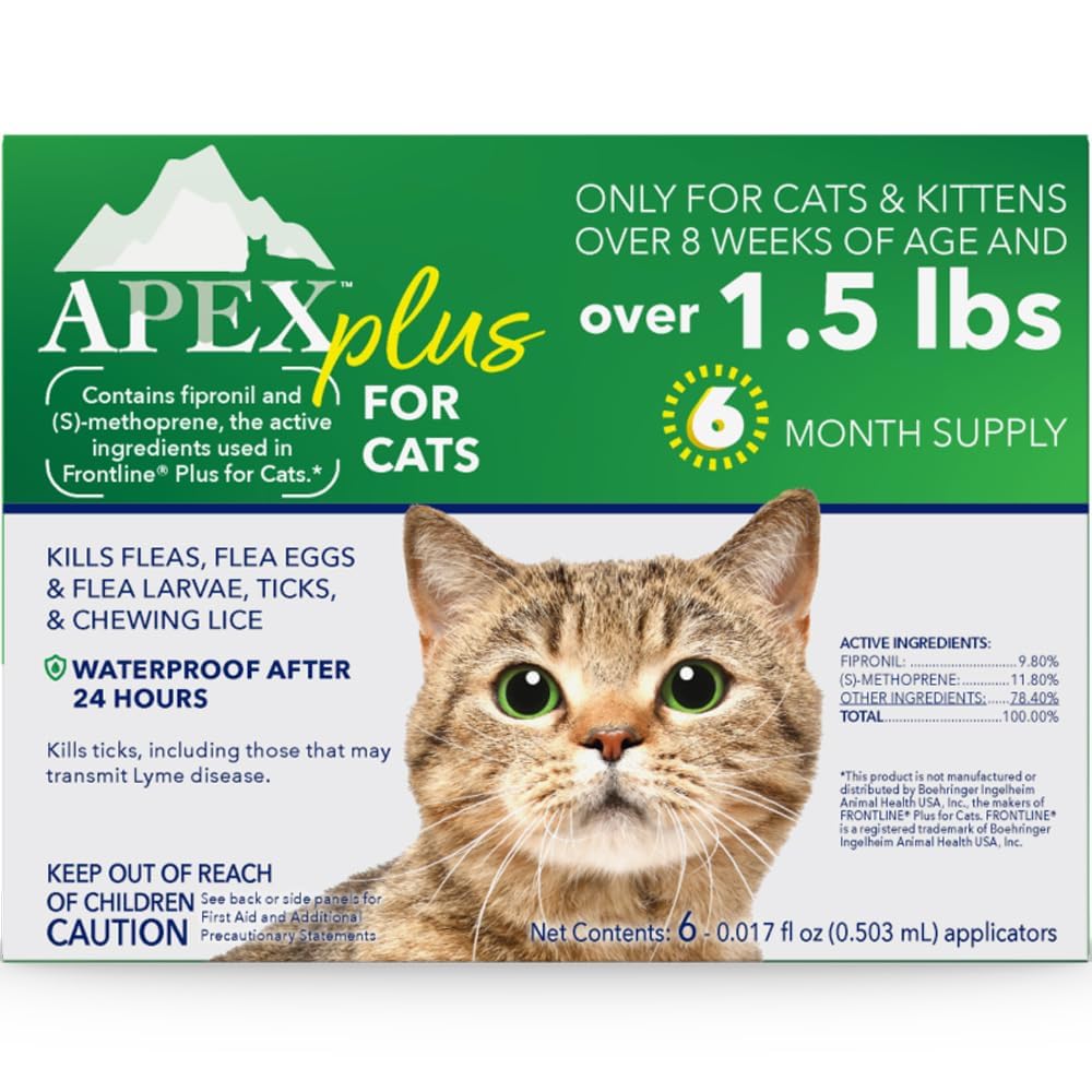 Flea & Tick Prevention Drops for Cats R226157