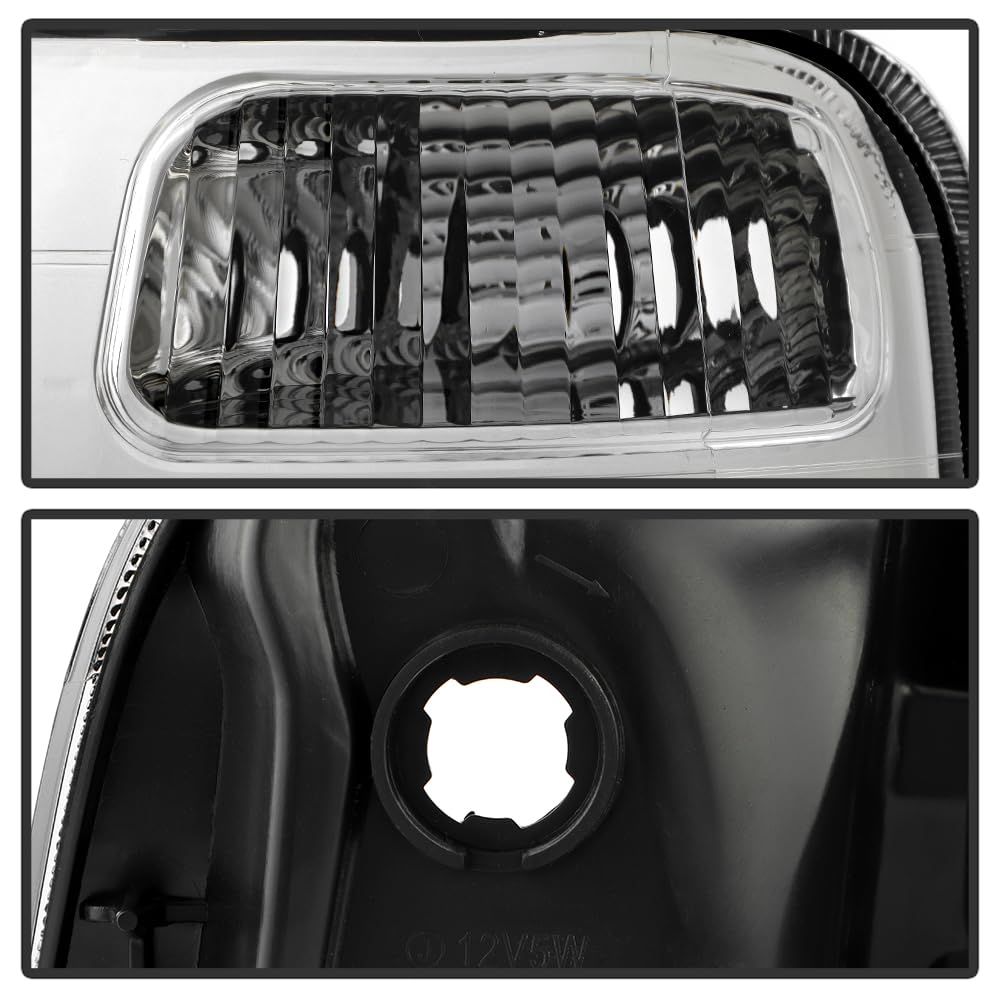 Black Headlights Headlamps Pair Replacement Left+Right H907353