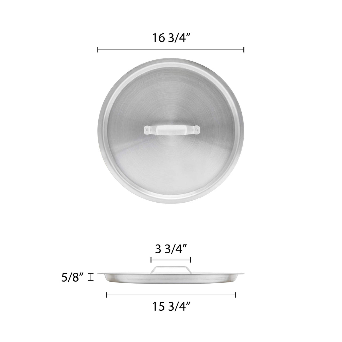 Aluminum Stock Pot Lid 60 Quart V403030