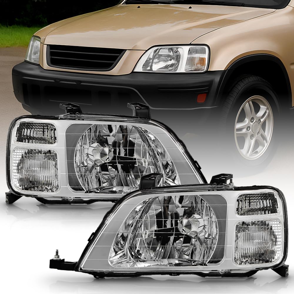 Black Headlights Headlamps Pair Replacement Left+Right H907353