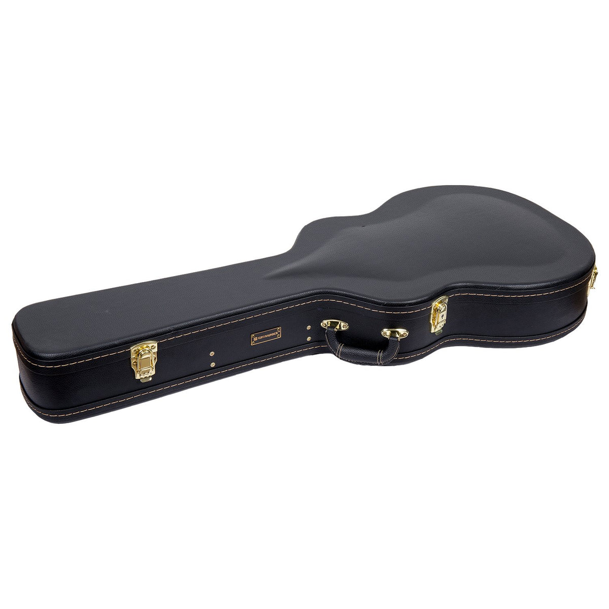 Black Wooden Case for 335 Style Semi-Hollow Electric Guitars I8456