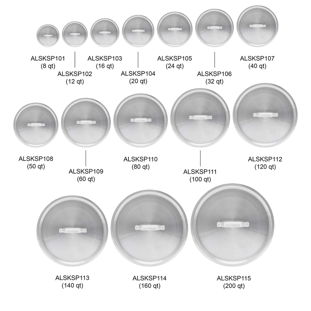 Aluminum Stock Pot Lid 60 Quart V403030